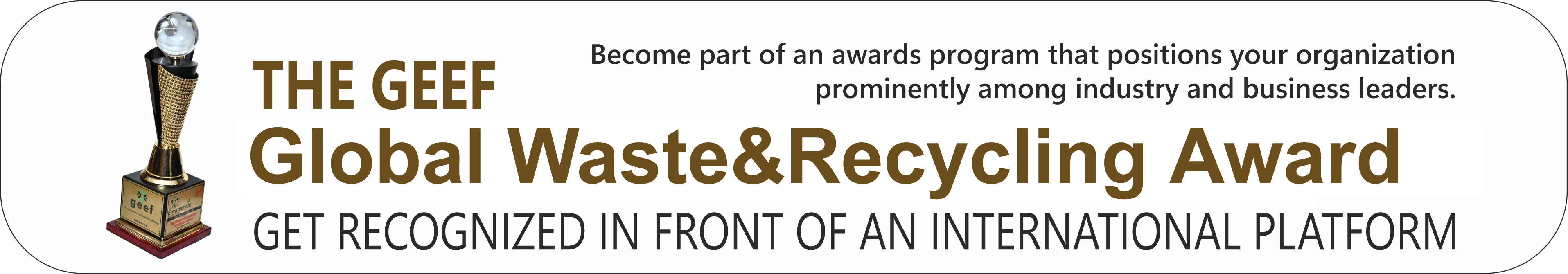 Environmental Excellence Awards banner